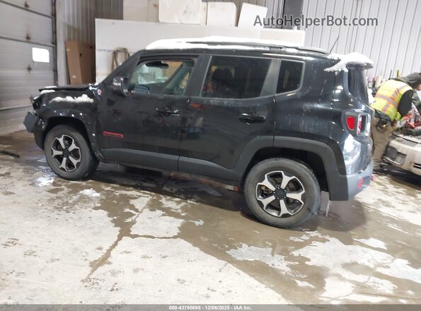 ZACNJBC18LPL49003 2020 JEEP RENEGADE Black Tył lewy
