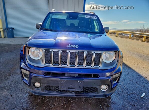 ZACNJBD12LPL89575 2020 JEEP RENEGADE Blue Вид спереду
