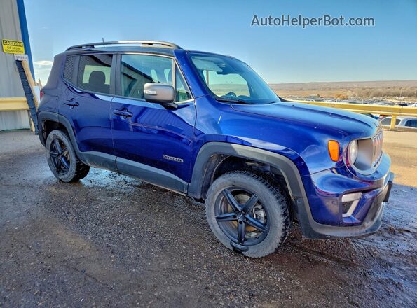 ZACNJBD12LPL89575 2020 JEEP RENEGADE Blue Передня права чверть