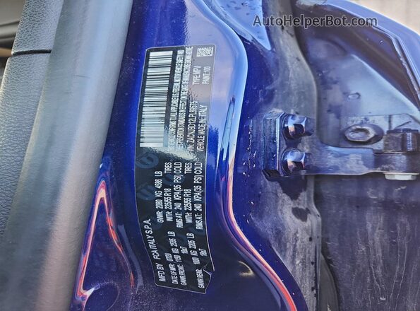 ZACNJBD12LPL89575 2020 JEEP RENEGADE Blue Вид наклейки з VIN-кодом
