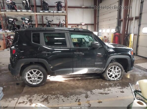 ZACNJDAB8MPM92980 2021 JEEP RENEGADE Black Rear interior view