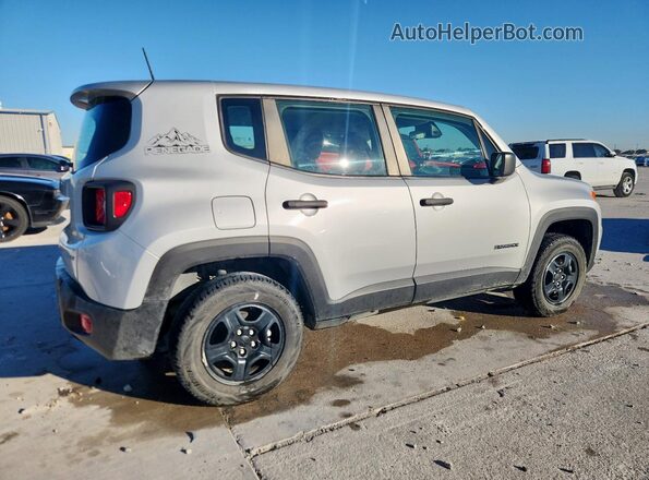 ZACNJDAB8MPN21183 2021 JEEP RENEGADE Silver Trasero derecho
