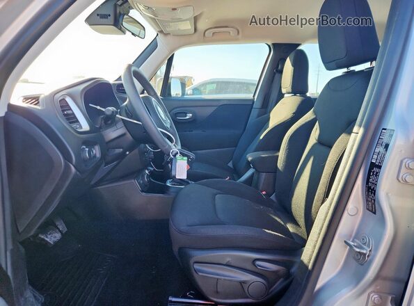 ZACNJDAB8MPN21183 2021 JEEP RENEGADE Silver Vista interior delantera