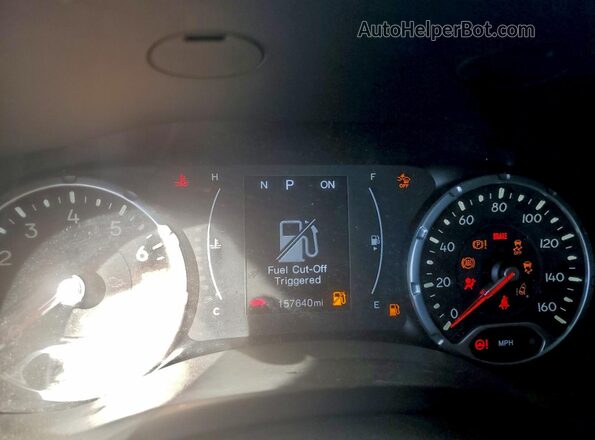 ZACNJDB10PPP34154 2023 JEEP RENEGADE Blue Vista del cuadro de instrumentos