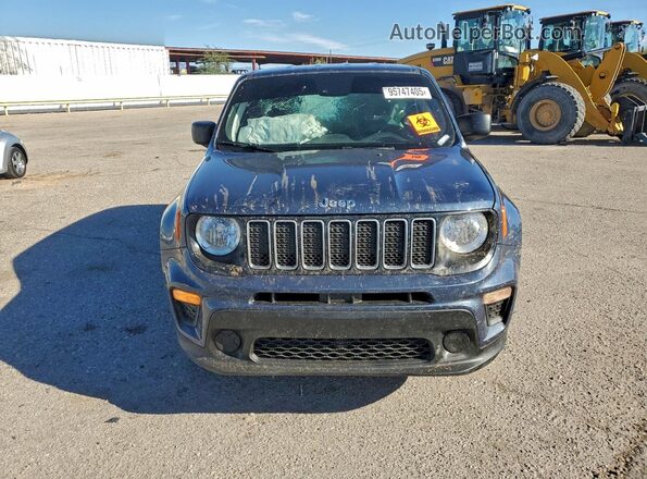 ZACNJDB10PPP34154 2023 JEEP RENEGADE Blue Vista frontal