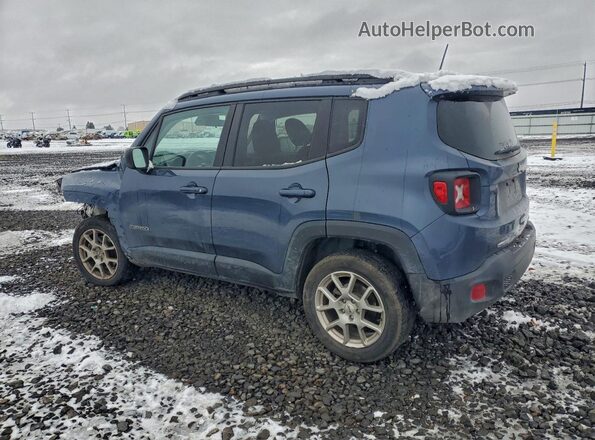 ZACNJDB11NPN49057 2022 JEEP RENEGADE Blue Trasero izquierdo