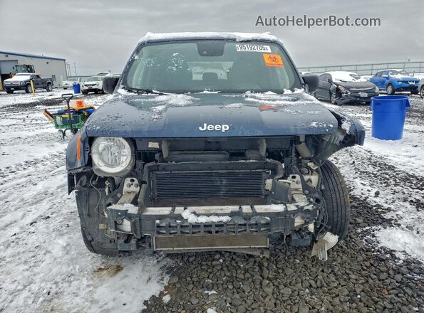 ZACNJDB11NPN49057 2022 JEEP RENEGADE Blue Vista frontal
