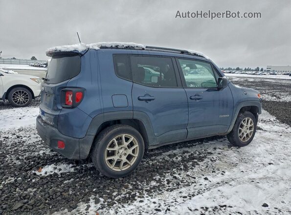 ZACNJDB11NPN49057 2022 JEEP RENEGADE Blue Trasero derecho