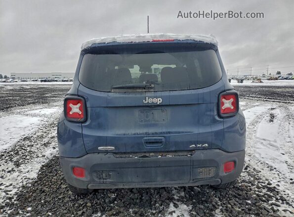 ZACNJDB11NPN49057 2022 JEEP RENEGADE Blue Vista trasera