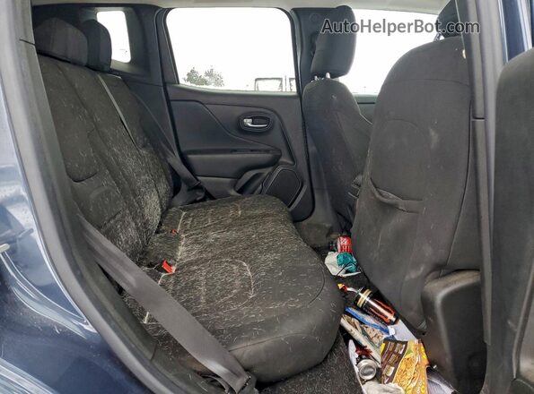 ZACNJDB11NPN49057 2022 JEEP RENEGADE Blue Vista interior trasera