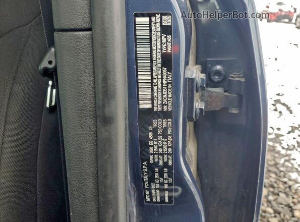 ZACNJDB11NPN49057 2022 JEEP RENEGADE Blue Vista interior de 360 grados