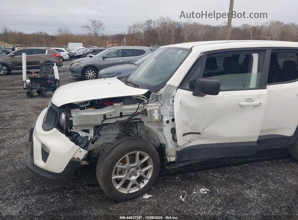 ZACNJDB11PPP69320 2023 JEEP RENEGADE White Դիմացի տեսք