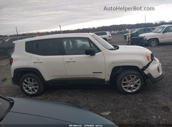 ZACNJDB11PPP69320 2023 JEEP RENEGADE White Սալոնի 360 աստիճան տեսք