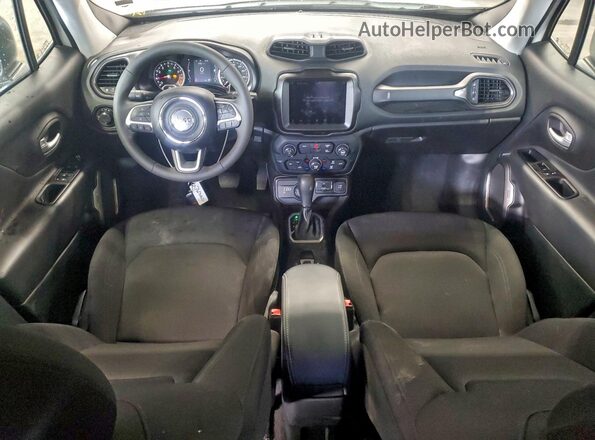 ZACNJDB11PPP72041 2023 JEEP RENEGADE Белый Вид панели приборов