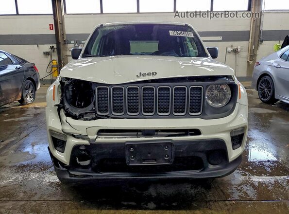 ZACNJDB11PPP72041 2023 JEEP RENEGADE Белый Вид спереди