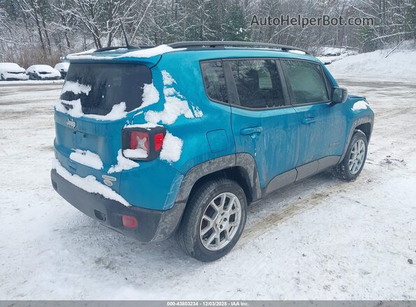 ZACNJDB12NPN83931 2022 JEEP RENEGADE Green Trasero derecho