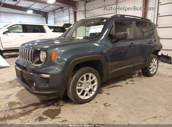 ZACNJDB13PPP62580 2023 JEEP RENEGADE Blue Передня ліва чверть