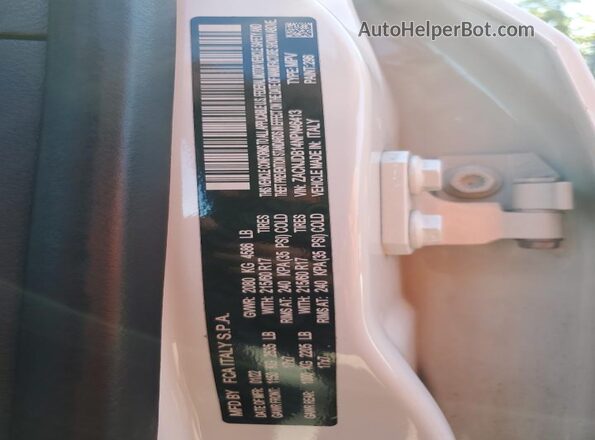 ZACNJDB14NPN46413 2022 JEEP RENEGADE Белый Вид подкапотного пространства