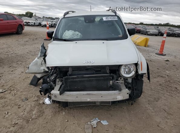 ZACNJDB14NPN95725 2022 JEEP RENEGADE White Դիմացի տեսք