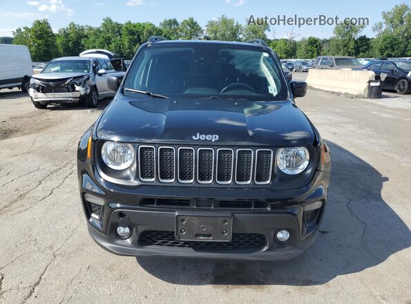 ZACNJDB15NPN70493 2022 JEEP RENEGADE Черный Вид спереди