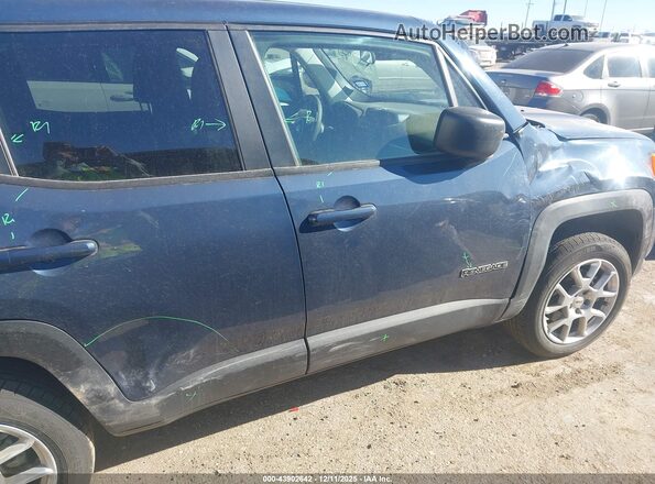 ZACNJDB15PPP70700 2023 JEEP RENEGADE Dark Blue Вид спереду