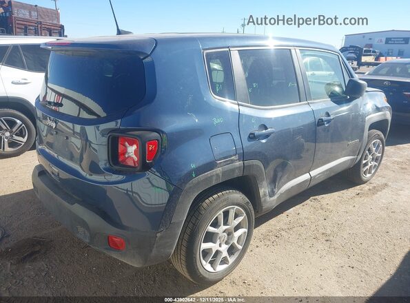 ZACNJDB15PPP70700 2023 JEEP RENEGADE Dark Blue Задня права чверть