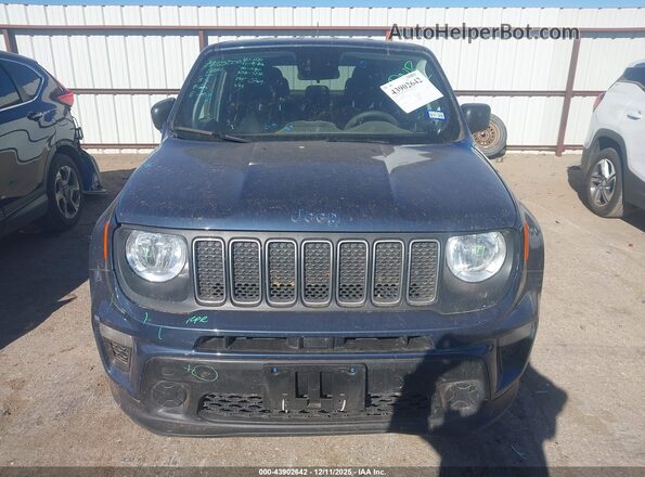 ZACNJDB15PPP70700 2023 JEEP RENEGADE Dark Blue Вид щитка приладів