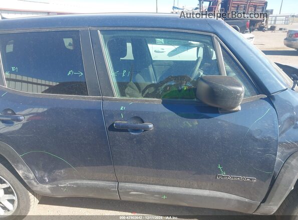 ZACNJDB15PPP70700 2023 JEEP RENEGADE Dark Blue Вид задньої частини салону