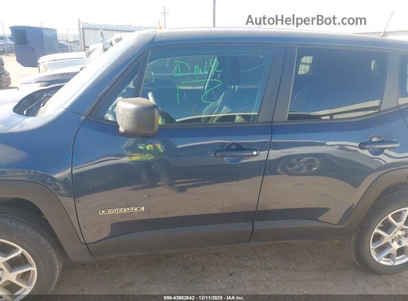 ZACNJDB15PPP70700 2023 JEEP RENEGADE Dark Blue Панорамний вид салону 360°