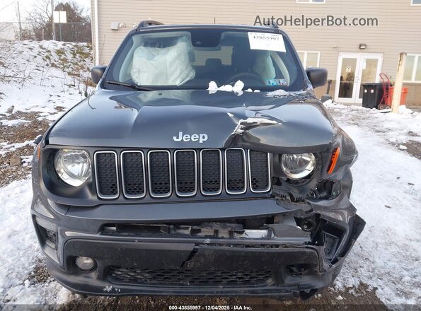 ZACNJDB18NPN48066 2022 JEEP RENEGADE Gray Widok zestawu wskaźników