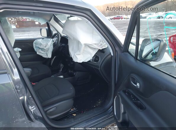 ZACNJDB18NPN48066 2022 JEEP RENEGADE Gray Widok wnętrza z przodu