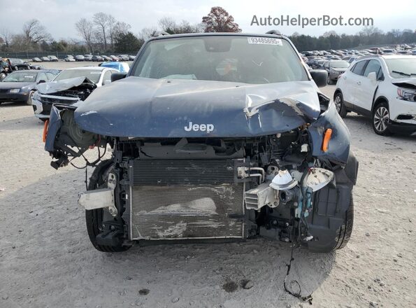 ZACNJDB18NPN48228 2022 JEEP RENEGADE Blue Widok z przodu