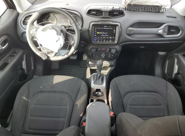 ZACNJDB18NPN48228 2022 JEEP RENEGADE Blue Widok deski rozdzielczej