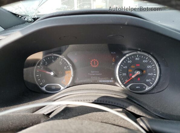 ZACNJDB18NPN48228 2022 JEEP RENEGADE Blue Widok zestawu wskaźników