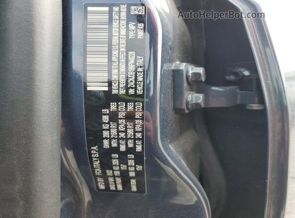 ZACNJDB18NPN48228 2022 JEEP RENEGADE Blue Widok wnętrza 360 stopni