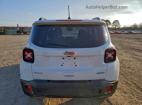 ZACNJDB18NPN81195 2022 JEEP RENEGADE White Вид ззаду