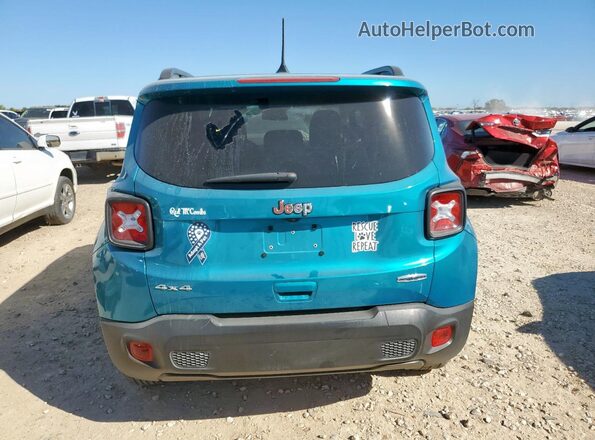 ZACNJDB1XNPN92005 2022 JEEP RENEGADE Бирюзовый Вид сзади