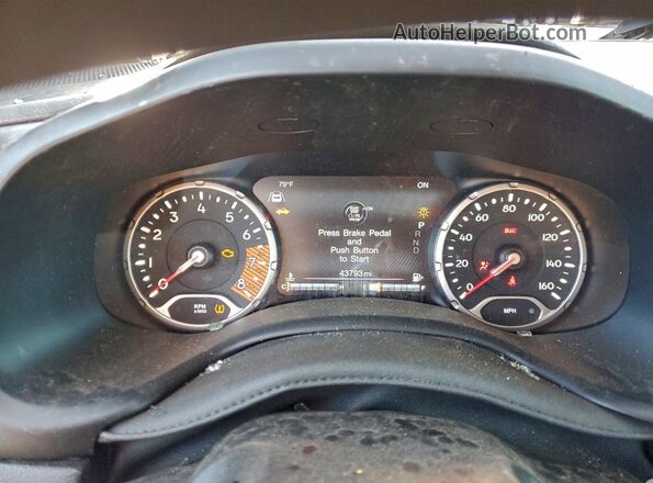 ZACNJDB1XPPP67985 2023 JEEP RENEGADE Blue Սարքավորումների վահանակի տեսք