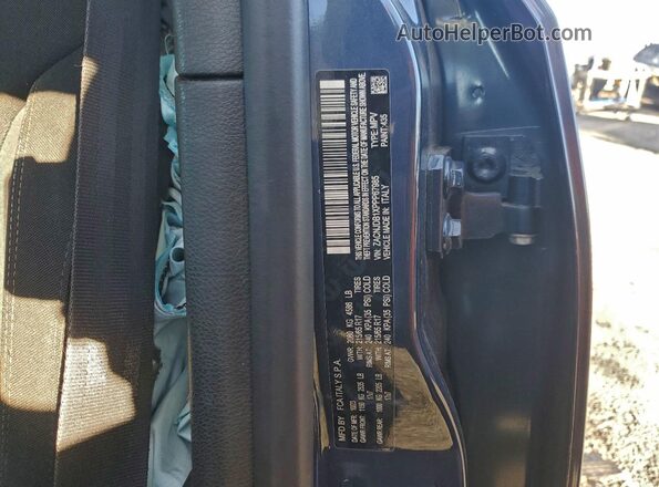 ZACNJDB1XPPP67985 2023 JEEP RENEGADE Blue VIN կոդի պիտակի տեսք