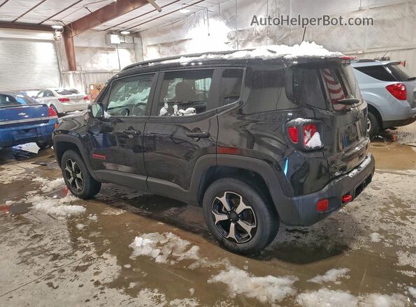 ZACNJDC10NPN89483 2022 JEEP RENEGADE Black Հետևի ձախ