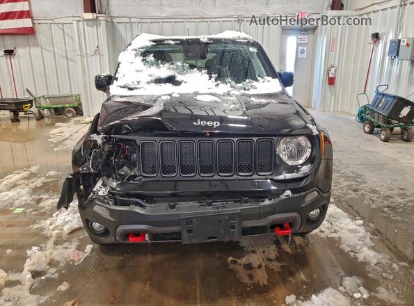ZACNJDC10NPN89483 2022 JEEP RENEGADE Black Դիմացի տեսք