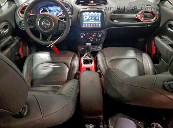 ZACNJDC10NPN89483 2022 JEEP RENEGADE Black Առջևի վահանակի տեսք