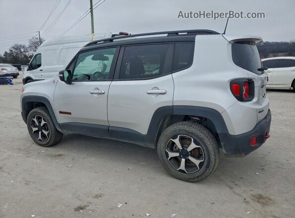 ZACNJDC14MPM09758 2021 JEEP RENEGADE Silver უკანა მარცხენა
