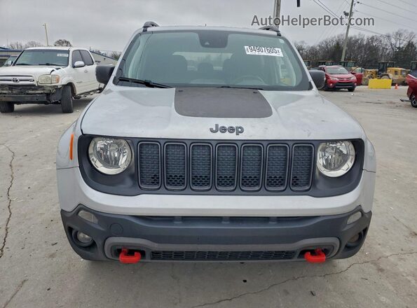 ZACNJDC14MPM09758 2021 JEEP RENEGADE Silver წინა ხედი