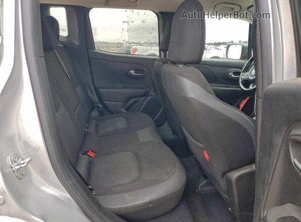 ZACNJDC14MPM09758 2021 JEEP RENEGADE Silver უკანა სავარძლების ხედი