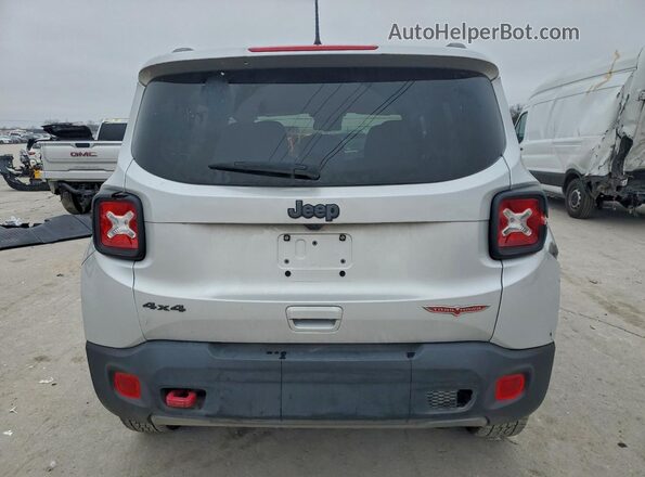 ZACNJDC14MPM09758 2021 JEEP RENEGADE Silver უკანა ხედი
