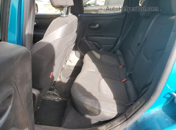 ZACNJDC17NPN65682 2022 JEEP RENEGADE Бирюзовый Вид задней части салона