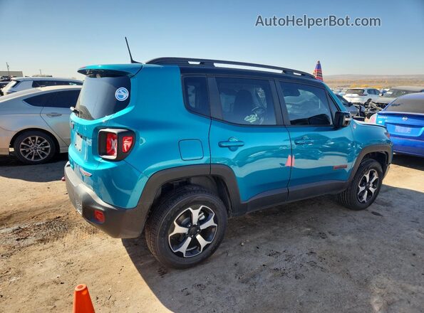 ZACNJDC18NPN81292 2022 JEEP RENEGADE Бирюзовый Задняя правая четверть