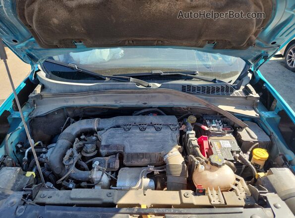 ZACNJDC18NPN81292 2022 JEEP RENEGADE Бирюзовый Вид подкапотного пространства