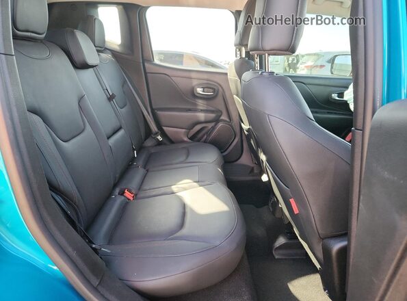 ZACNJDC18NPN81292 2022 JEEP RENEGADE Бирюзовый Вид задней части салона